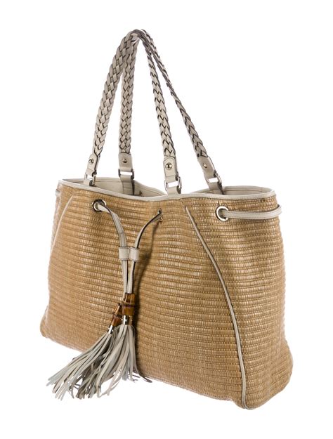 gucci straw purse|gucci straw handbags.